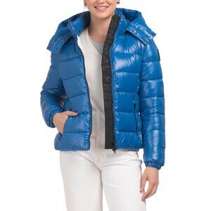 SAVE THE DUCK Blueberry Cosmary Hooded Puffer Coat